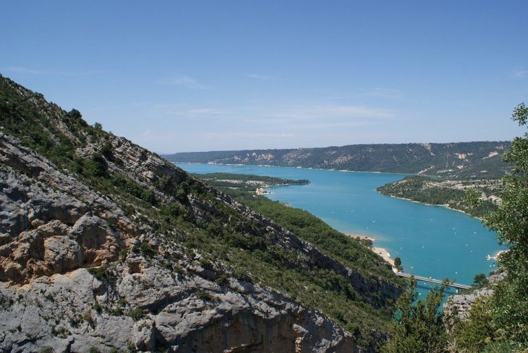 Activité sportive dans le Verdon