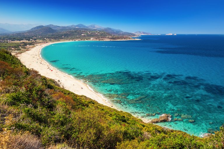 Plage de Lozari Ile Rousse